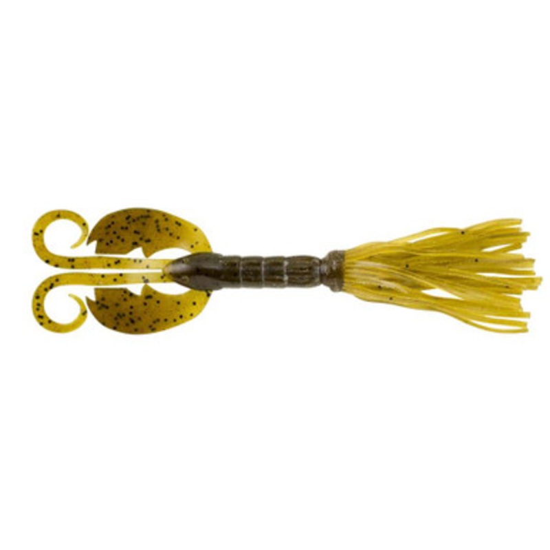 Berkley Powerbait Bearded Crazy Legs Chigger Craw Bait – Green Pumpki