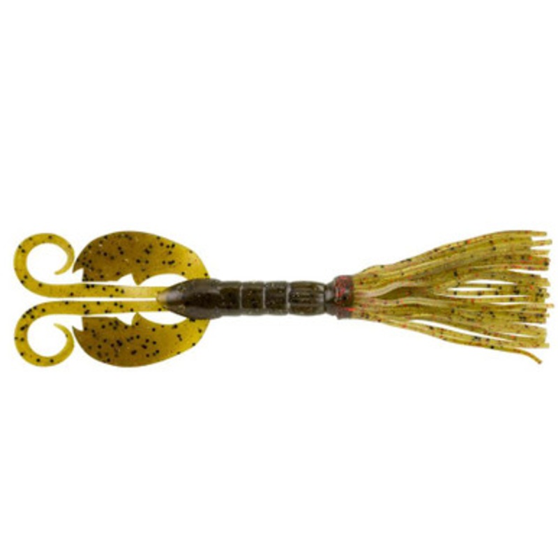 Berkley Powerbait Bearded Crazy Legs Chigger Craw – Calif/Green Pumpk