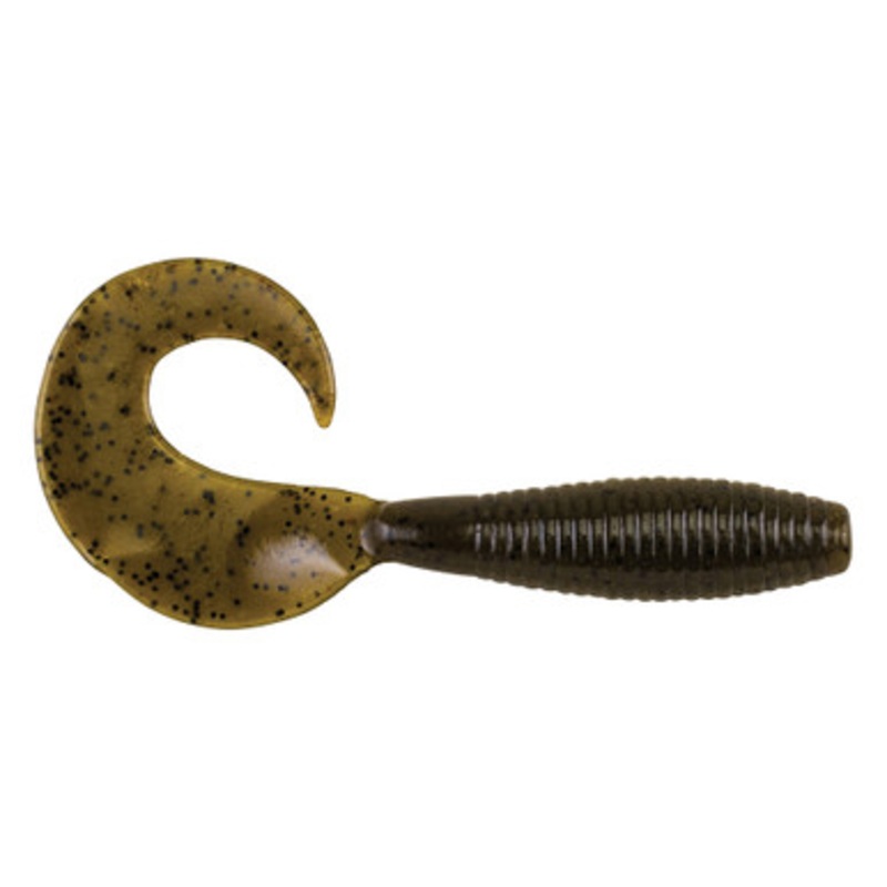 Berkley Powerbait Power Grub – 5in – Green Pumpkin