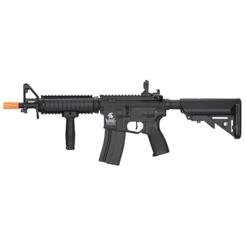 Lancer Tactical LT-02 MOD 0 MK18 Hybrid High FPS AEG Airsoft Rifle, Black