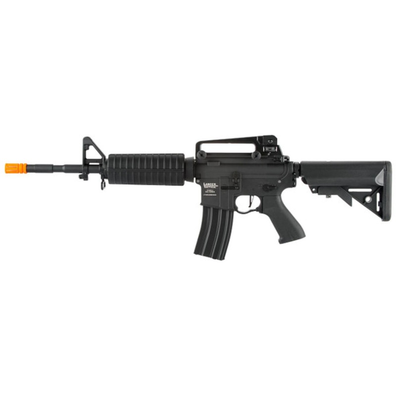 Lancer Tactical LT-03 M4A1 Proline Series High FPS Airsoft Rifle, Black