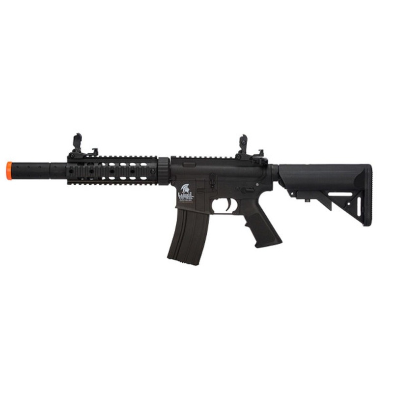 Lancer Tactical M4 SD Gen 2 AEG Airsoft Rifle, Black, Low FPS Version