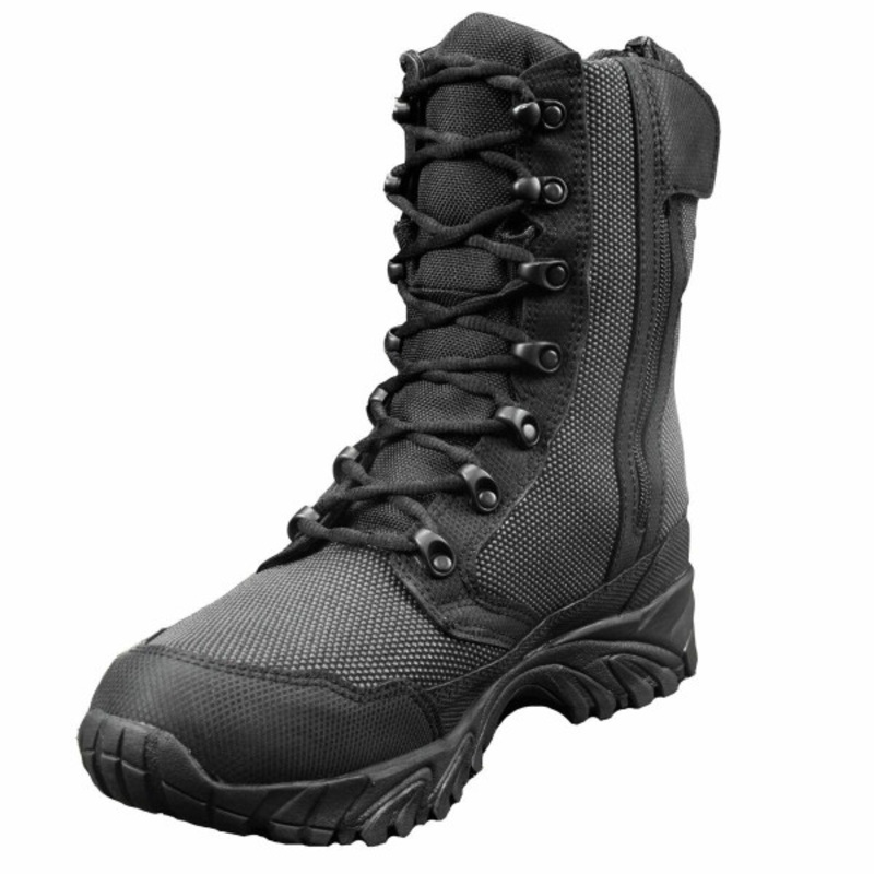 Altai 8 Side Zip Waterproof SuperFabric Mesh Tactical Boots, Black
