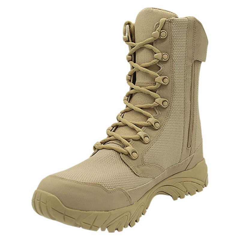 Altai 8 Side Zip Waterproof SuperFabric Mesh Tactical Boots, Tan