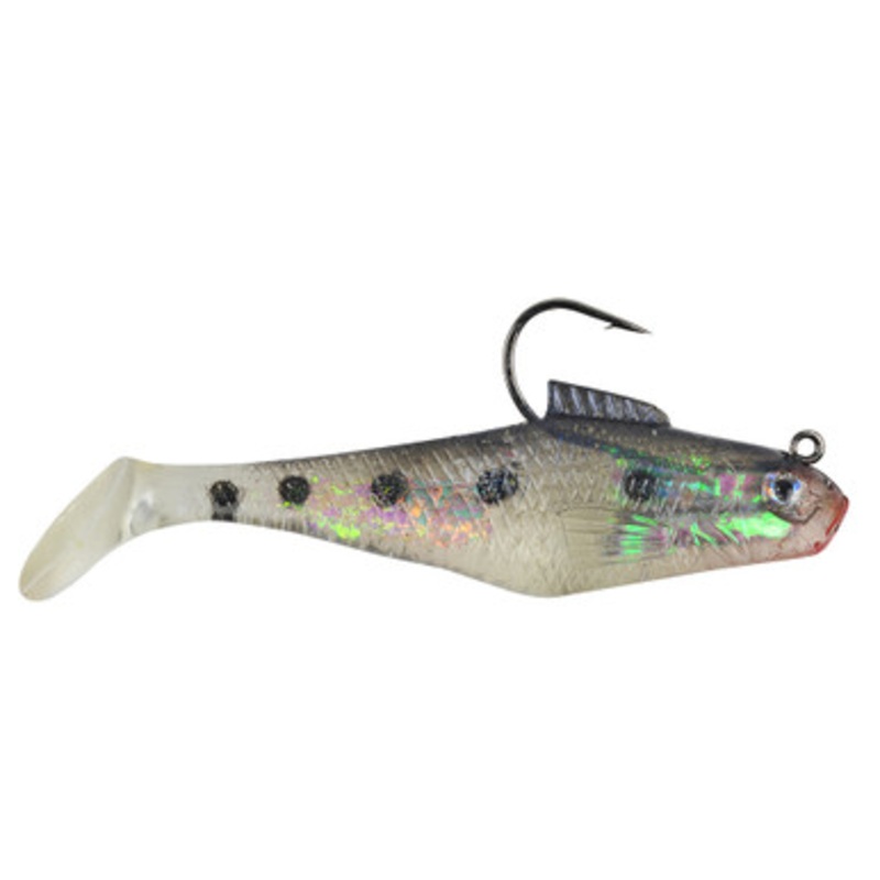 Berkley PBBSS4-BNK Powerbait Pre-Rigged Swim Shad – 4in
