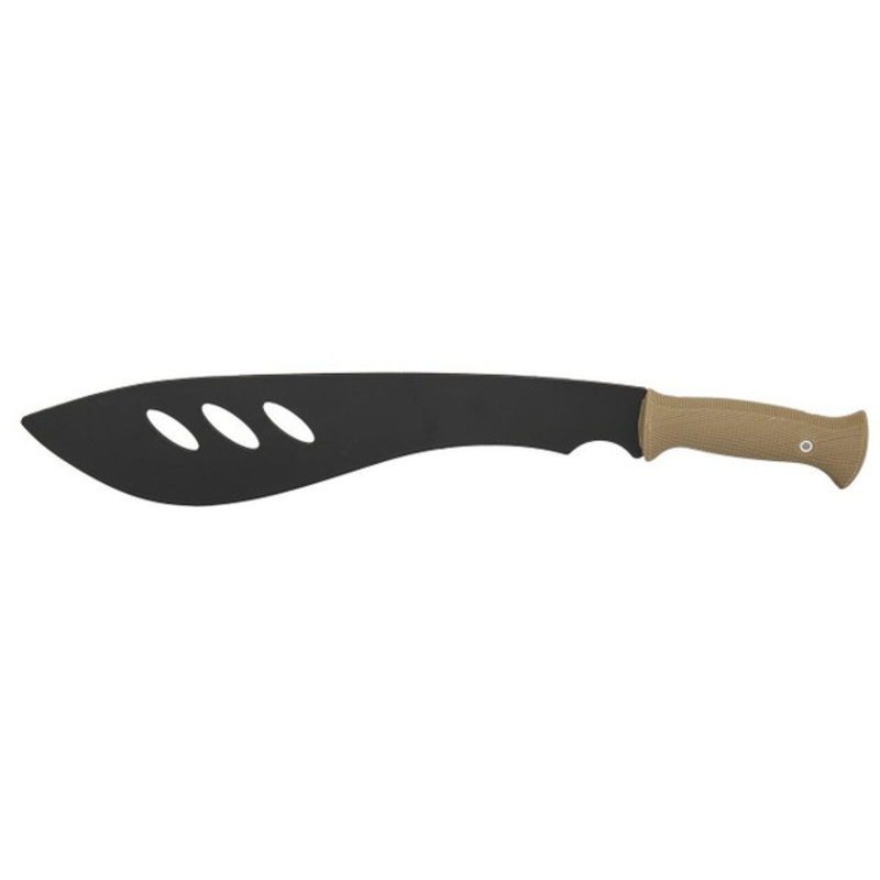 Armory MOLLE Compatible Polymer Training Machete w/ Sheath, Tan