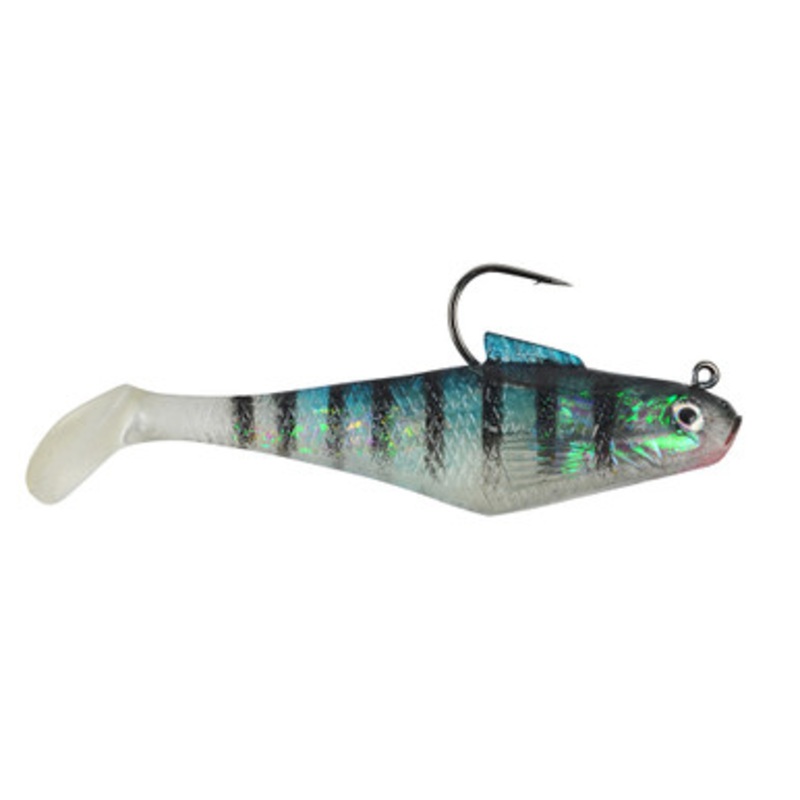 Berkley PBBSS4-BG Powerbait Pre-Rigged Swim Shad – 4in