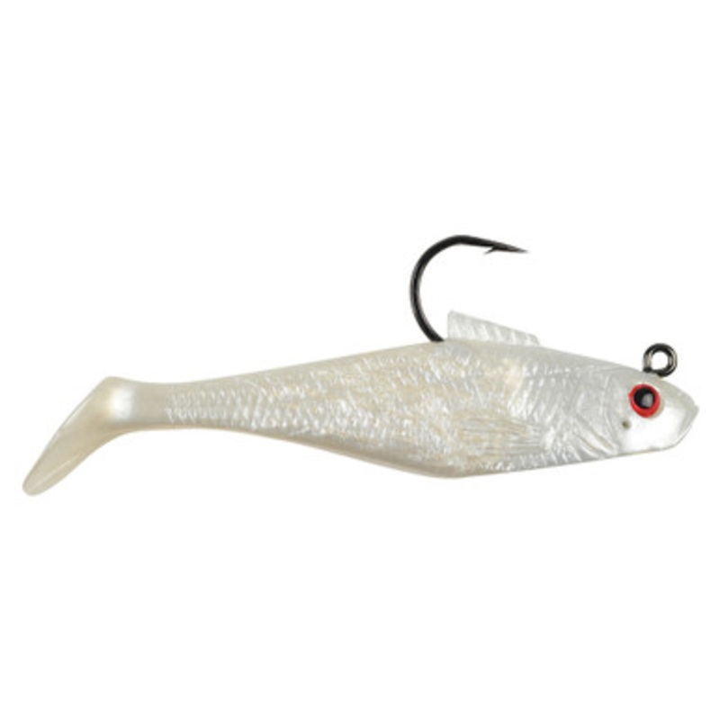 Berkley PBBSS4-PRE Powerbait Pre-Rigged Swim Shad – 4in