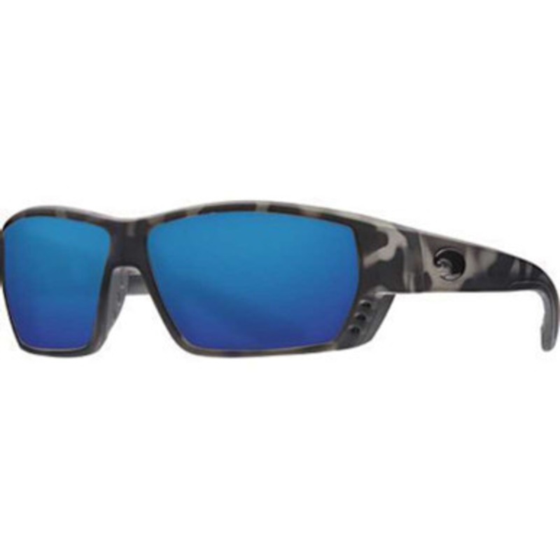 Costa Tuna Alley Ocearch Sunglasses – Matte Tiger Shark/Blue Mirror