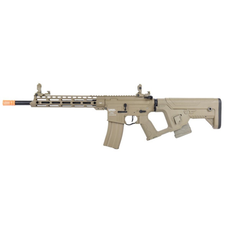 Lancer Tactical Enforcer Series BLACKBIRD Low FPS AEG Airsoft Rifle w/ Alpha Stock, Tan