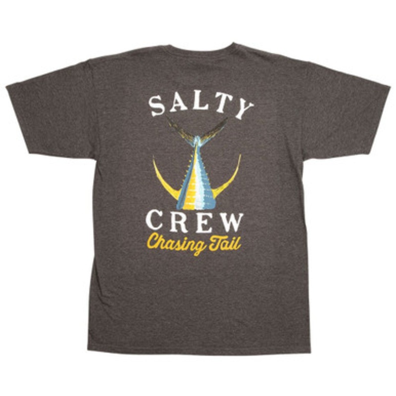 Salty Crew Tailed Short Sleeve T-Shirt – Charcoal Heather – 2XL