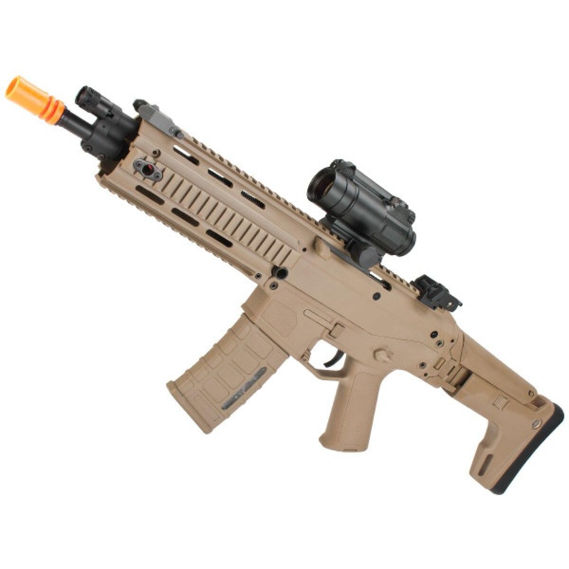 A&K Adaptive Combat CQB AEG Airsoft Rifle, Dark Earth