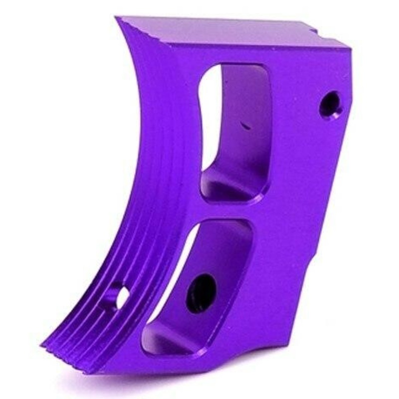 Airsoft Masterpiece Hi-Capa Type 2 Aluminum Trigger, Purple