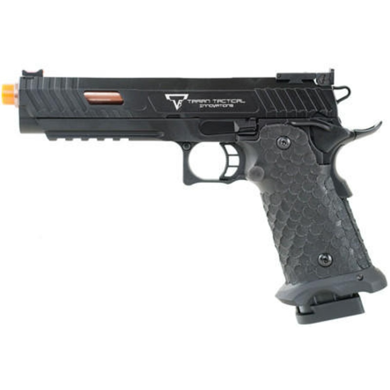 JAG / TTI Licensed JW3 2011 Combat Master Gas Blowback Airsoft Pistol, Black