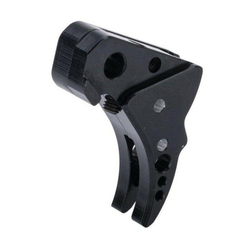 SPEED Tunable Pistol Trigger for Elite Force Glock Gen 4 G17 Gas Airsoft Pistols, Black