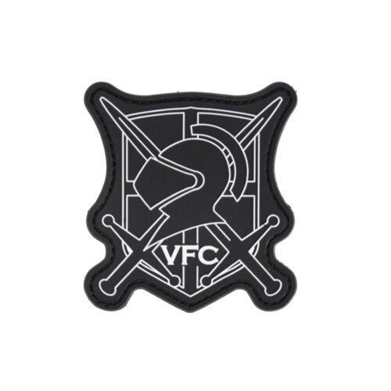 VFC PVC Crest Patch, Black & White
