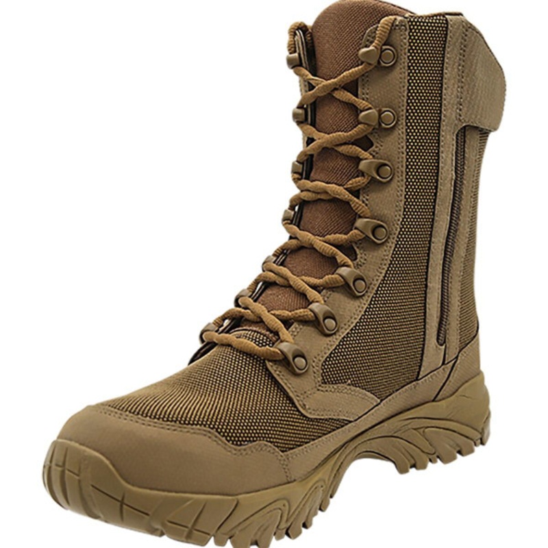 Altai 8 Side Zip Waterproof SuperFabric Mesh Tactical Boots, Brown