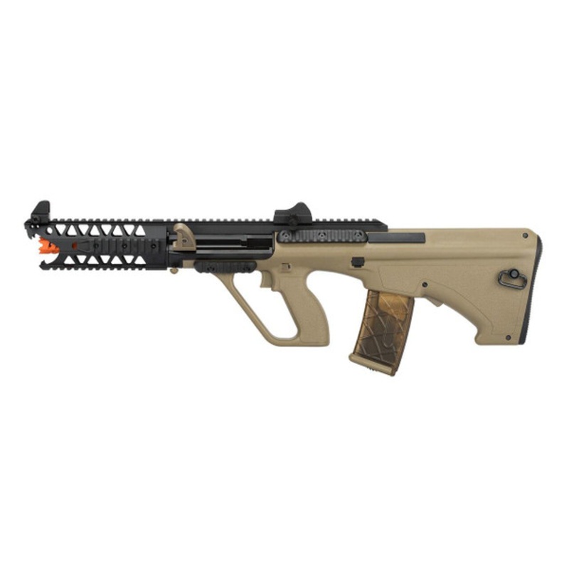 Army Armament Polymer AUG 7 Raptor AEG Airsoft Rifle, Tan