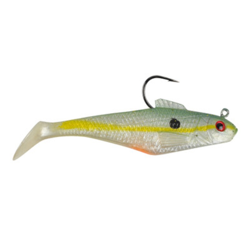 Berkley PBBSS4-CS Powerbait Pre-Rigged Swim Shad – 4in
