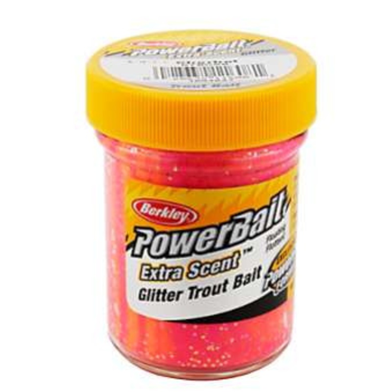 Berkley STBGSB PowerBait Glitter Trout Bait – Sherbet