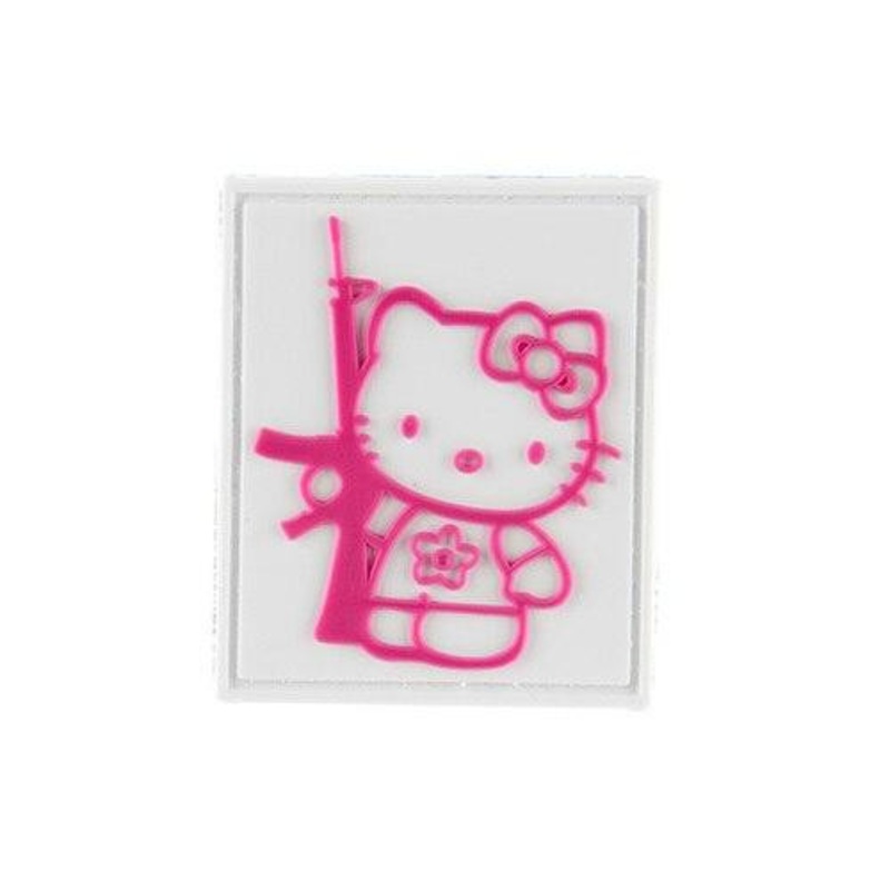 G-Force Kitty With Rifle PVC Morale Patch