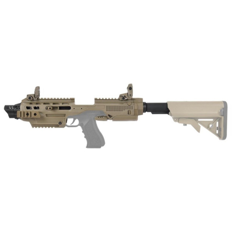 G-Series Airsoft Pistol Carbine Conversion Kit, Dark Earth