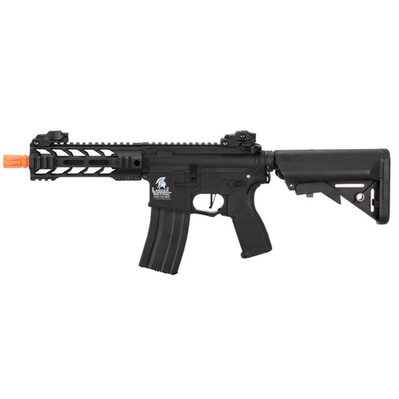 Lancer Tactical Enforcer Hybrid Gen 2 Battle Hawk 7 Rail AEG Airsoft Rifle, Black