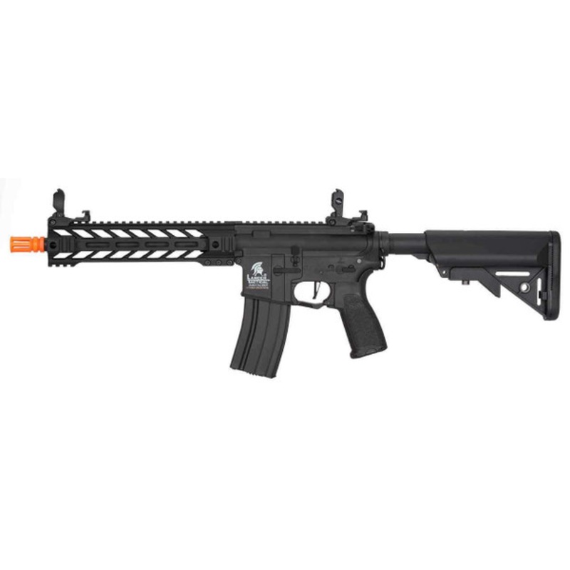 Lancer Tactical Enforcer Series Gen 2 BATTLE HAWK Hybrid  High FPS AEG Airsoft Rifle, Black