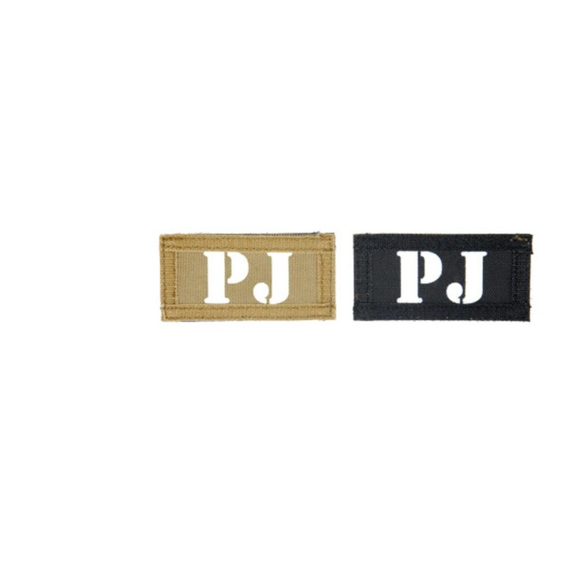 PJ Call Sign Patches, IR & Glow-In-The-Dark Set