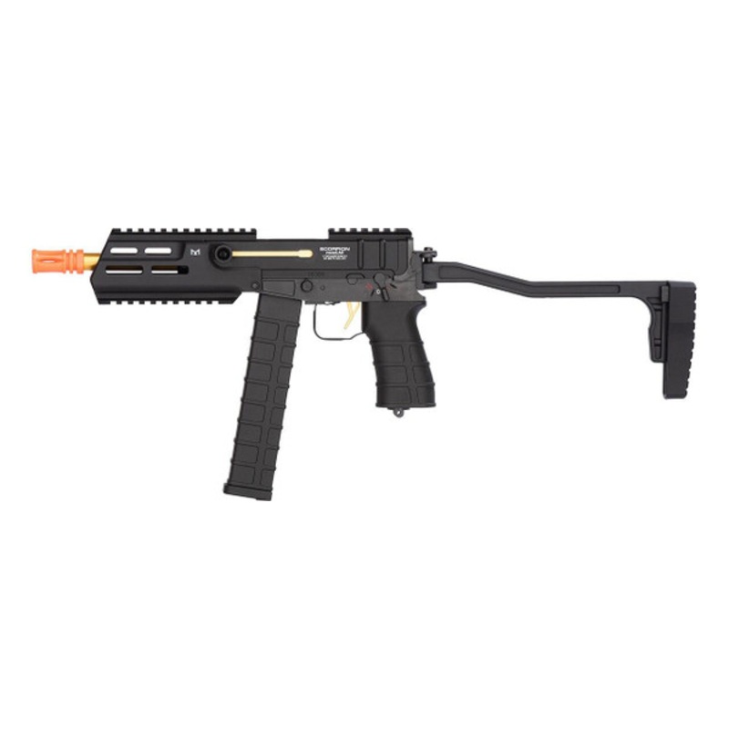 Tokyo Marui Scorpion MOD M Airsoft Submachine Gun, Black