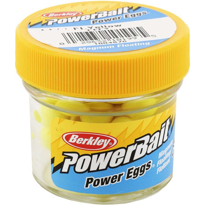 Berkley FEFY PowerBait Power Eggs Floating Magnum – Fluorescent Yellow