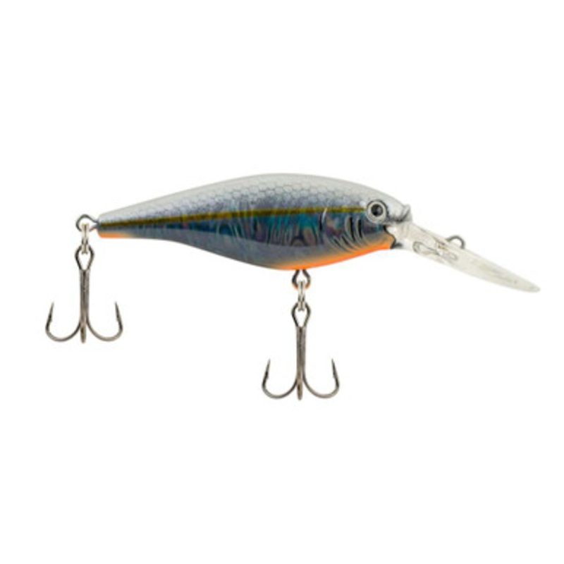Berkley FFSH7M Flicker Shad Pro Slick Lure – Slick Black Pearl