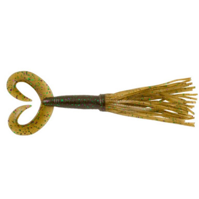 Berkley Powerbait Bearded The Deuce 4in Green Pumpkin Green/Purple