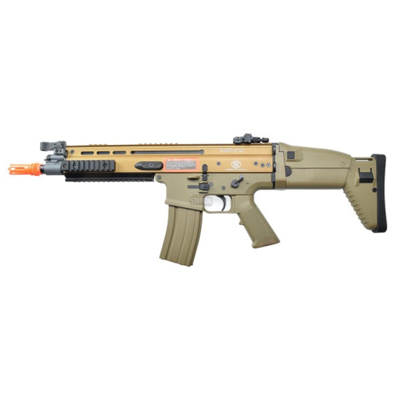 FN Herstal SCAR-L Airsoft Metal/Polymer AEG Rifle, Tan