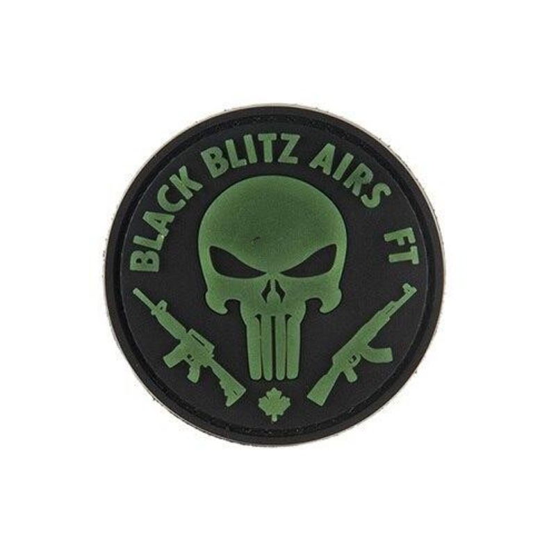 G-Force Black Blitz Airs FT PVC Morale Patch