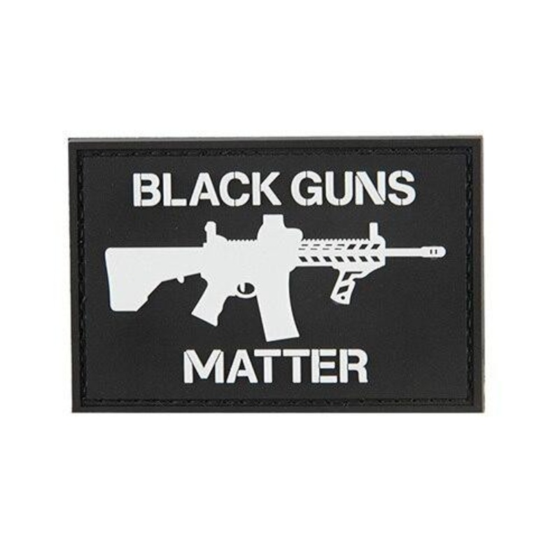 G-Force Black Guns Matter PVC Patch