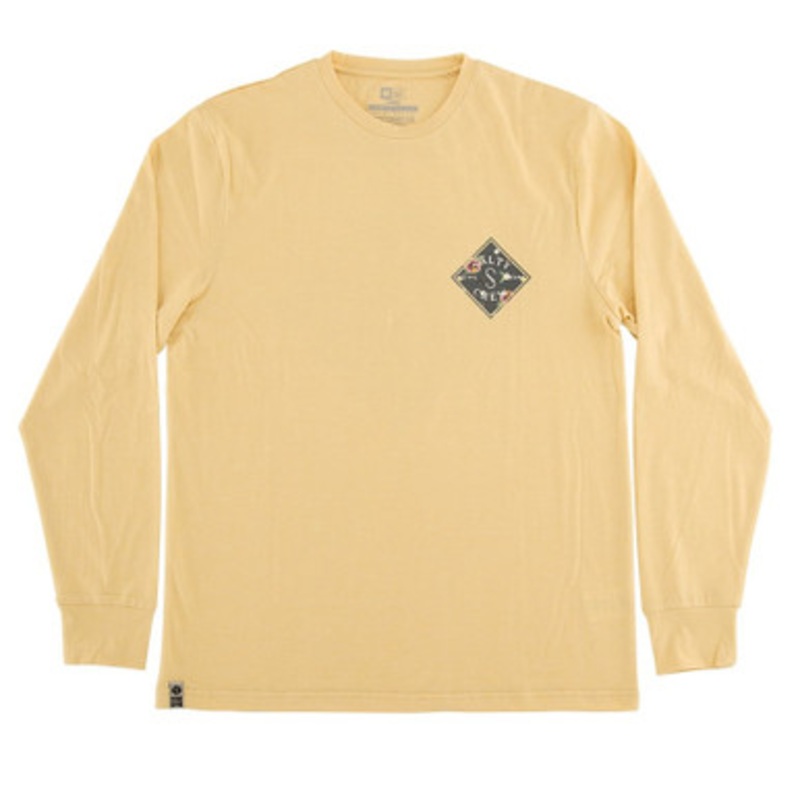 Salty Crew Island Time Long Sleeve Tech Shirt – Yellow – L