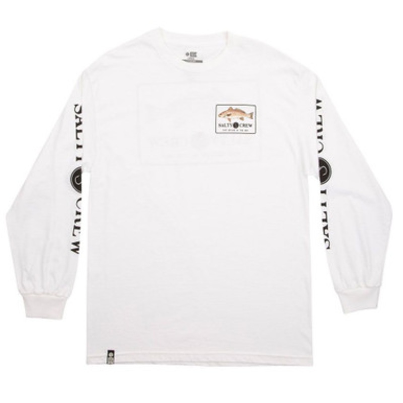 Salty Crew Spot Tail Long Sleeve T-Shirt – White – 2XL