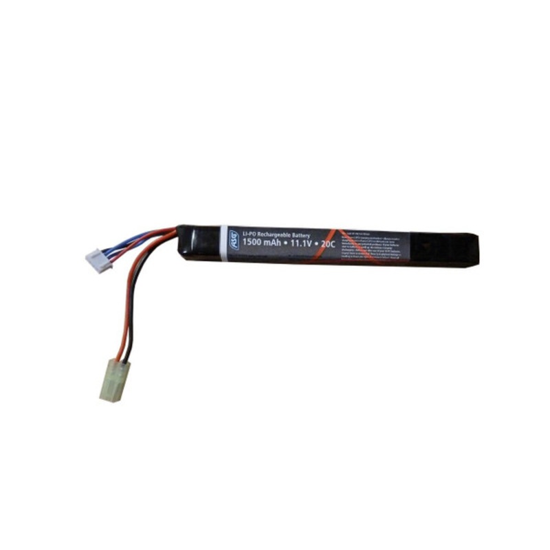 ASG 11.1v 1500 20C Stick LiPO Airsoft Battery