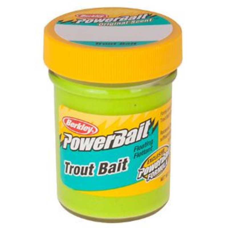 Berkley BTBC2 PowerBait Trout Bait – Chartreuse