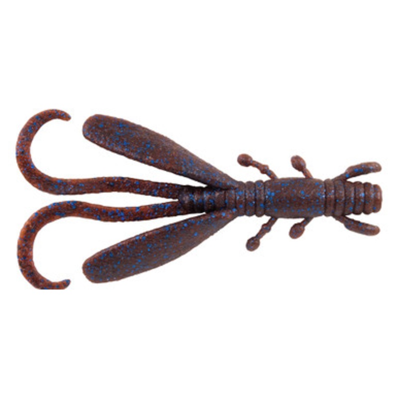 Berkley Powerbait Maxscent Critter Hawg – Scuppernong Blue Fleck