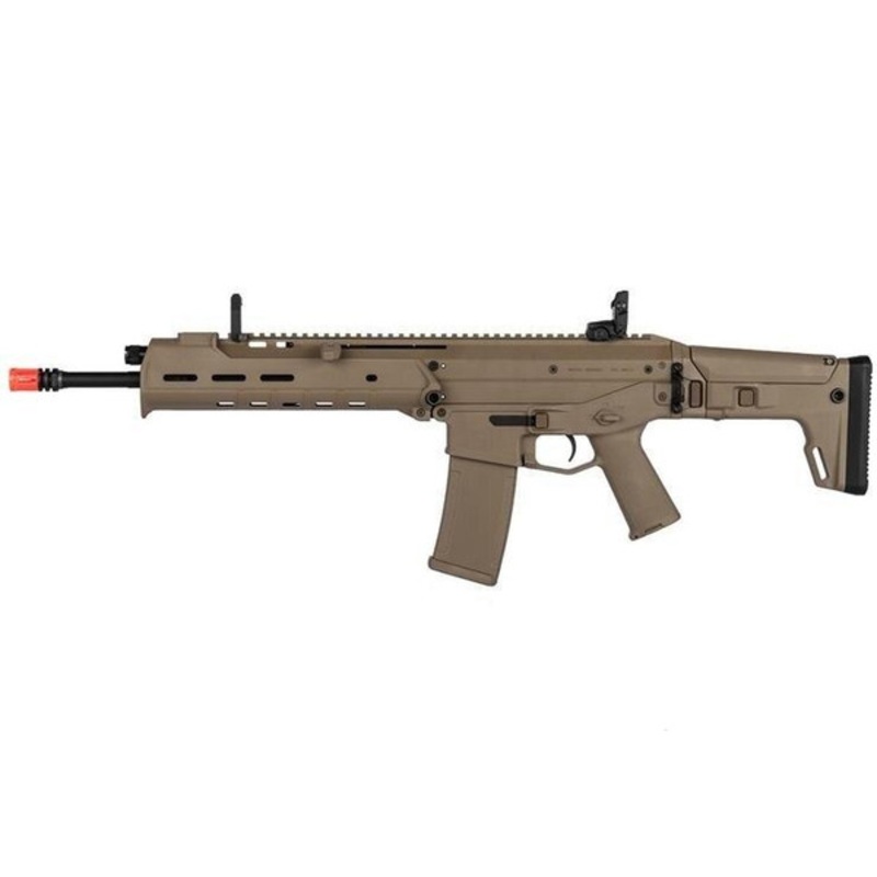 KWA PTS Masada Gas Blowback Airsoft Rifle, FDE/Tan