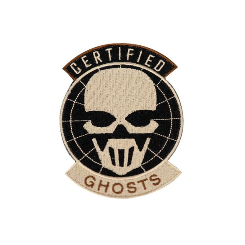 Raptors Tactical 4 Certified Ghost Velcro Patch