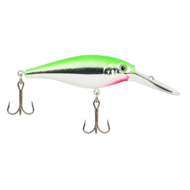 Berkley Flicker Shad – 2-3/4in – Lime Chrome