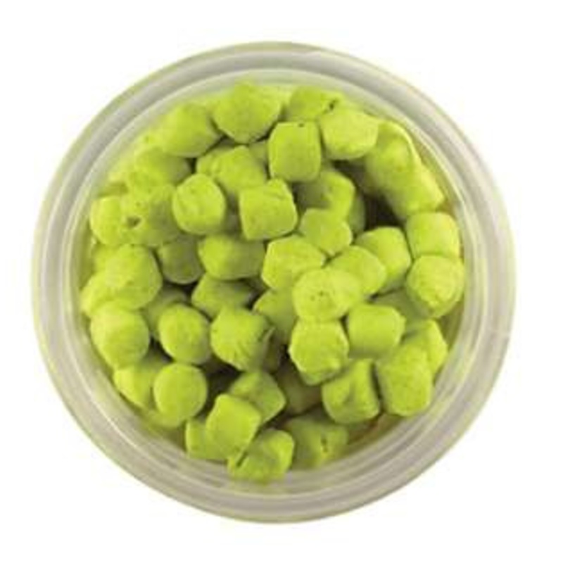 Berkley PowerBait CNGC Chroma-Glow Crappie Nibbles – Glow/Chartreuse