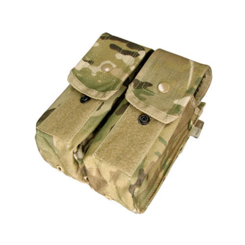 Condor Double AR/AK Mag Pouch, Multicam