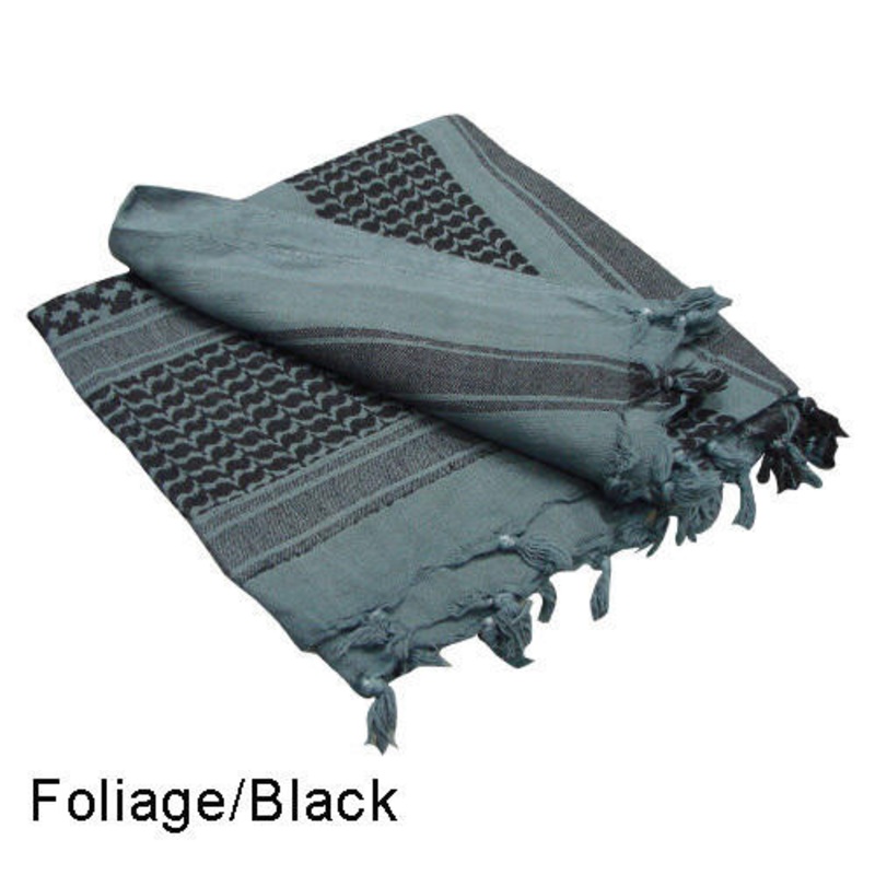 Condor Shemagh, Foliage/Black