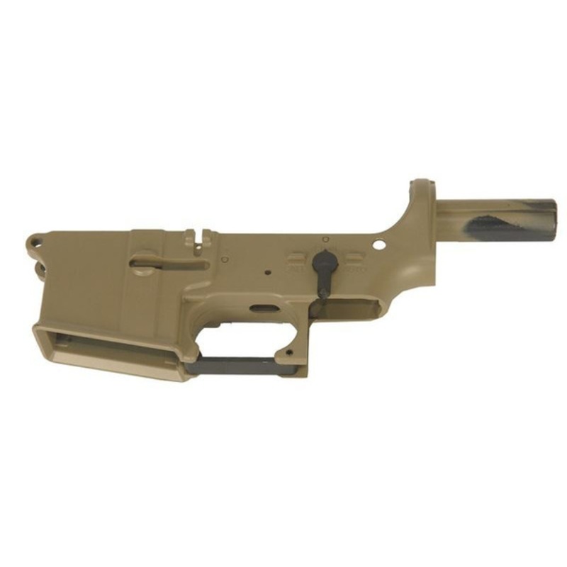 JG/Golden Eagle ABS Lower Receiver for M4 AEG, Tan