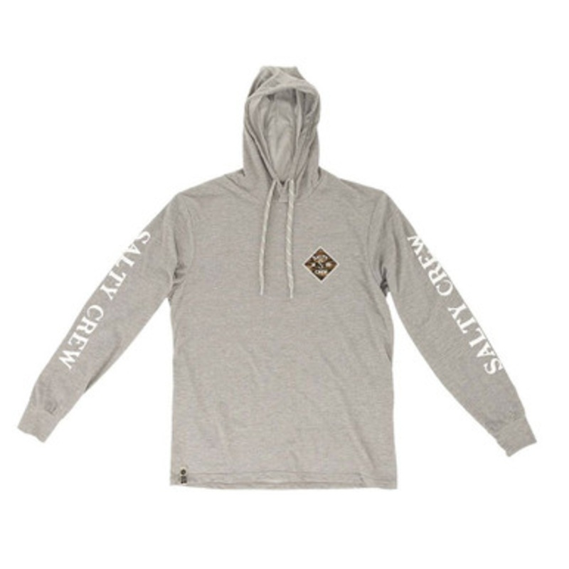 Salty Crew Tippet Bass Hooded LS Tech Tee – M