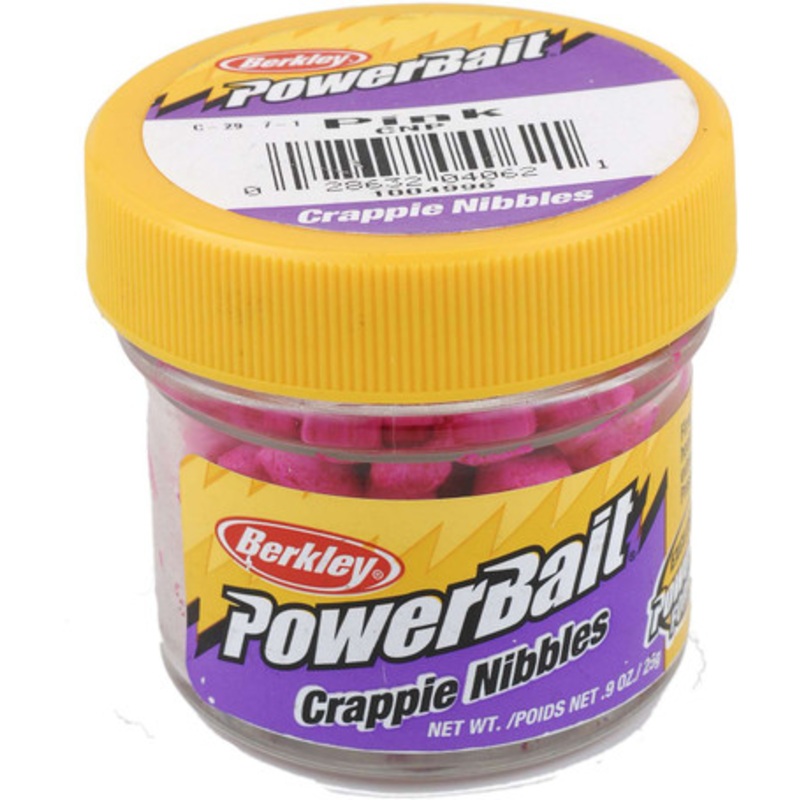Berkley CNP PowerBait Crappie Nibbles – Pink